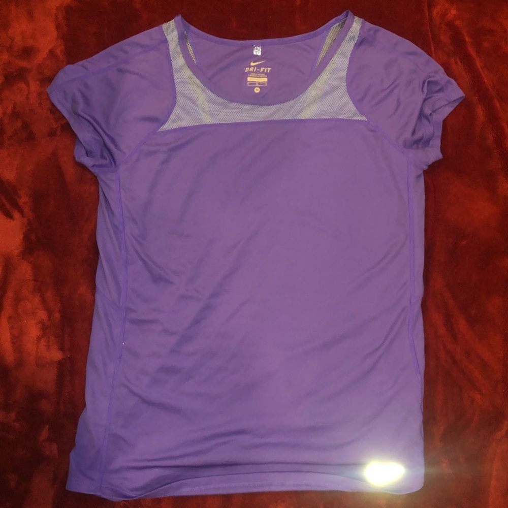- - NIKE Dry Fit Purple Tee